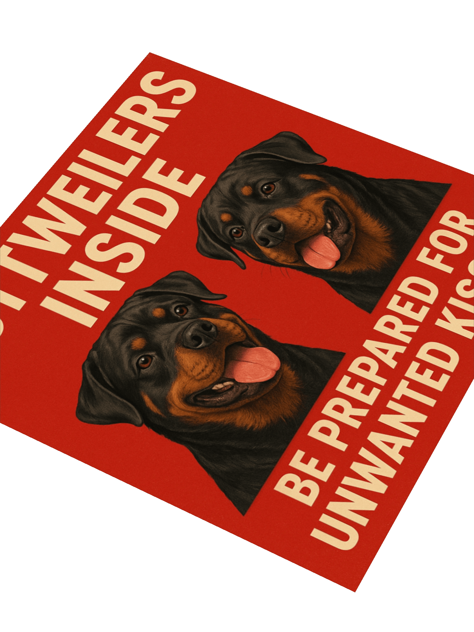 Rottweiler Kiss Cut Sticker product image (8)