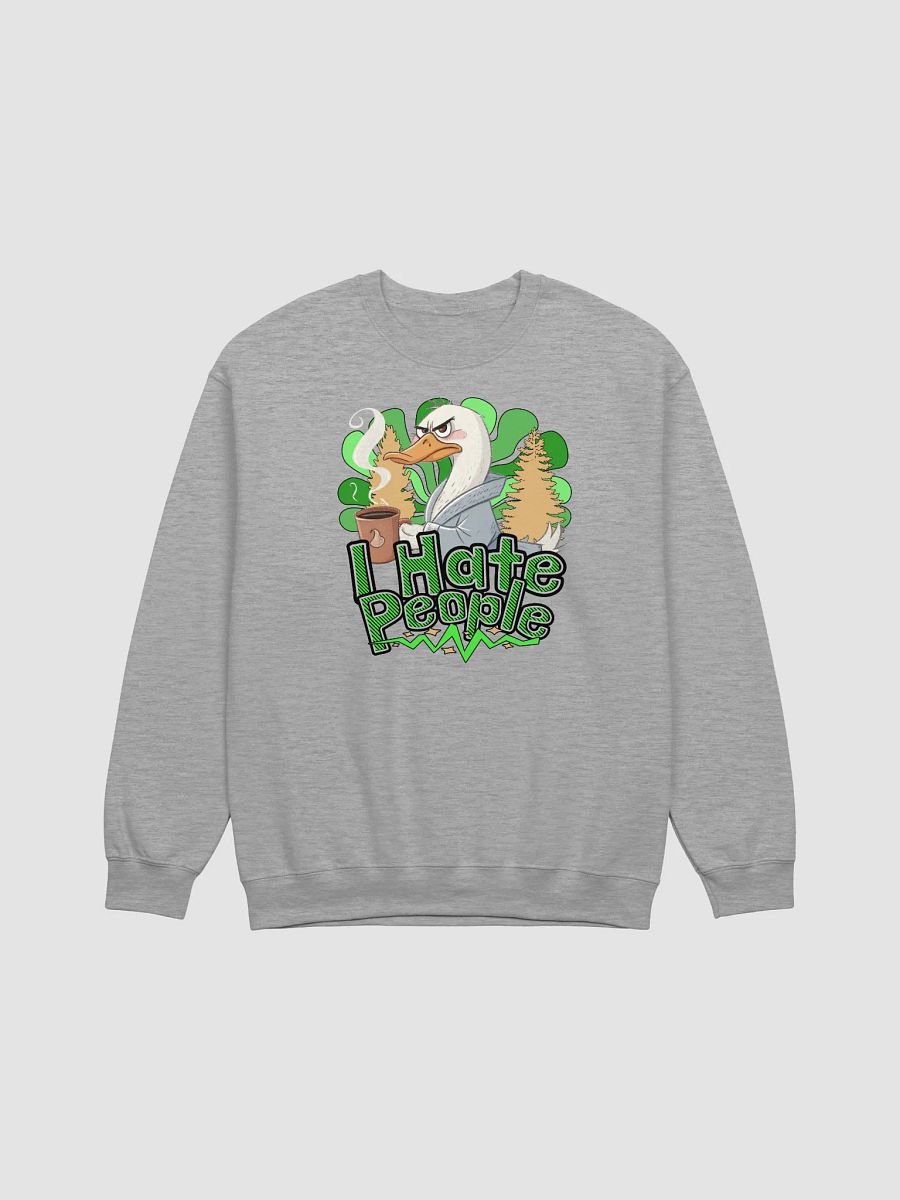 I Hate People Goose Angry Robe Crewneck Sweatshirt product image (19)
