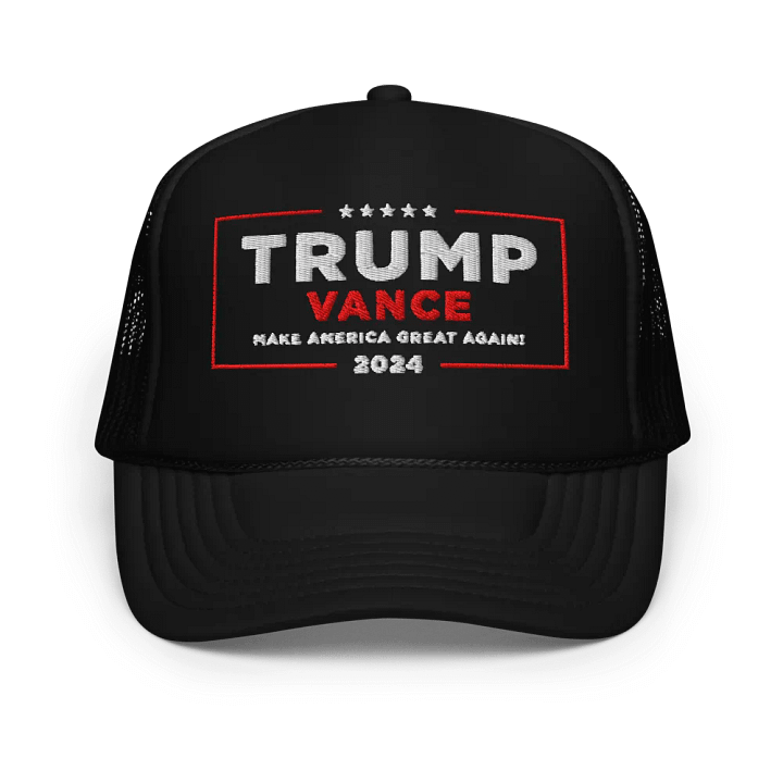 Trump Vance 2024 Make America Great Again - Embroidered Trucker Cap Hat product image (1)