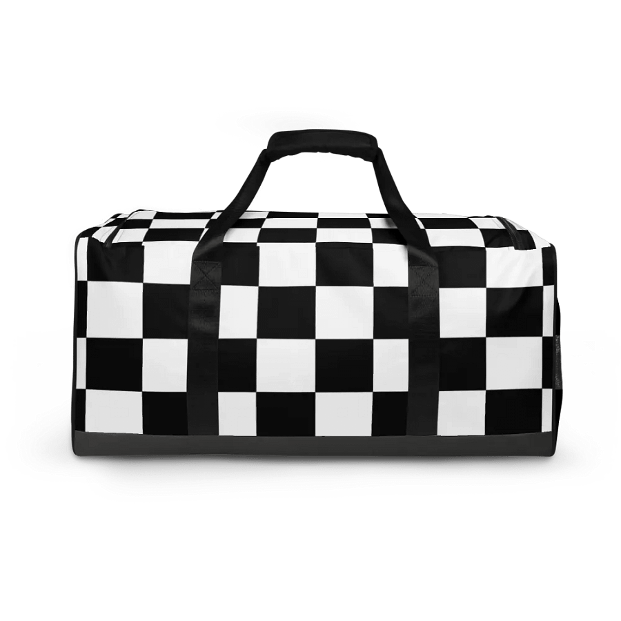 Checkered 16.5 gal. Duffle Bags w/Inside supports / inside pocket product image (1)