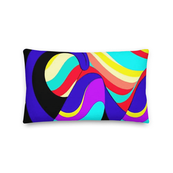 Vibrant Swirls Premium Pillow product image (5)