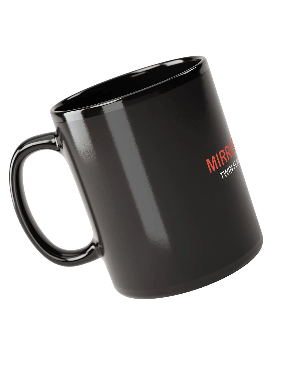 'Mirror Soul' Black Glossy Mug product image (6)