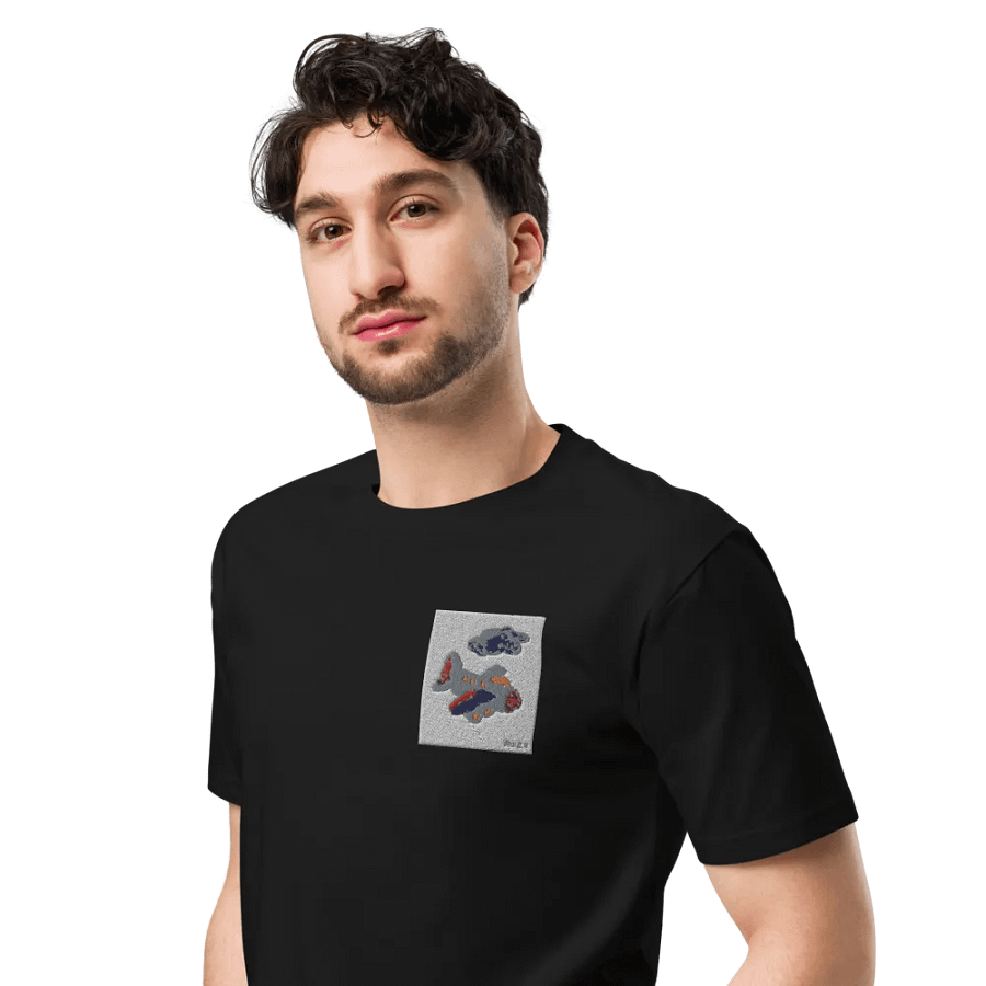 Kid Airplane (AS Colour Unisex Premium T-Shirt) product image (6)