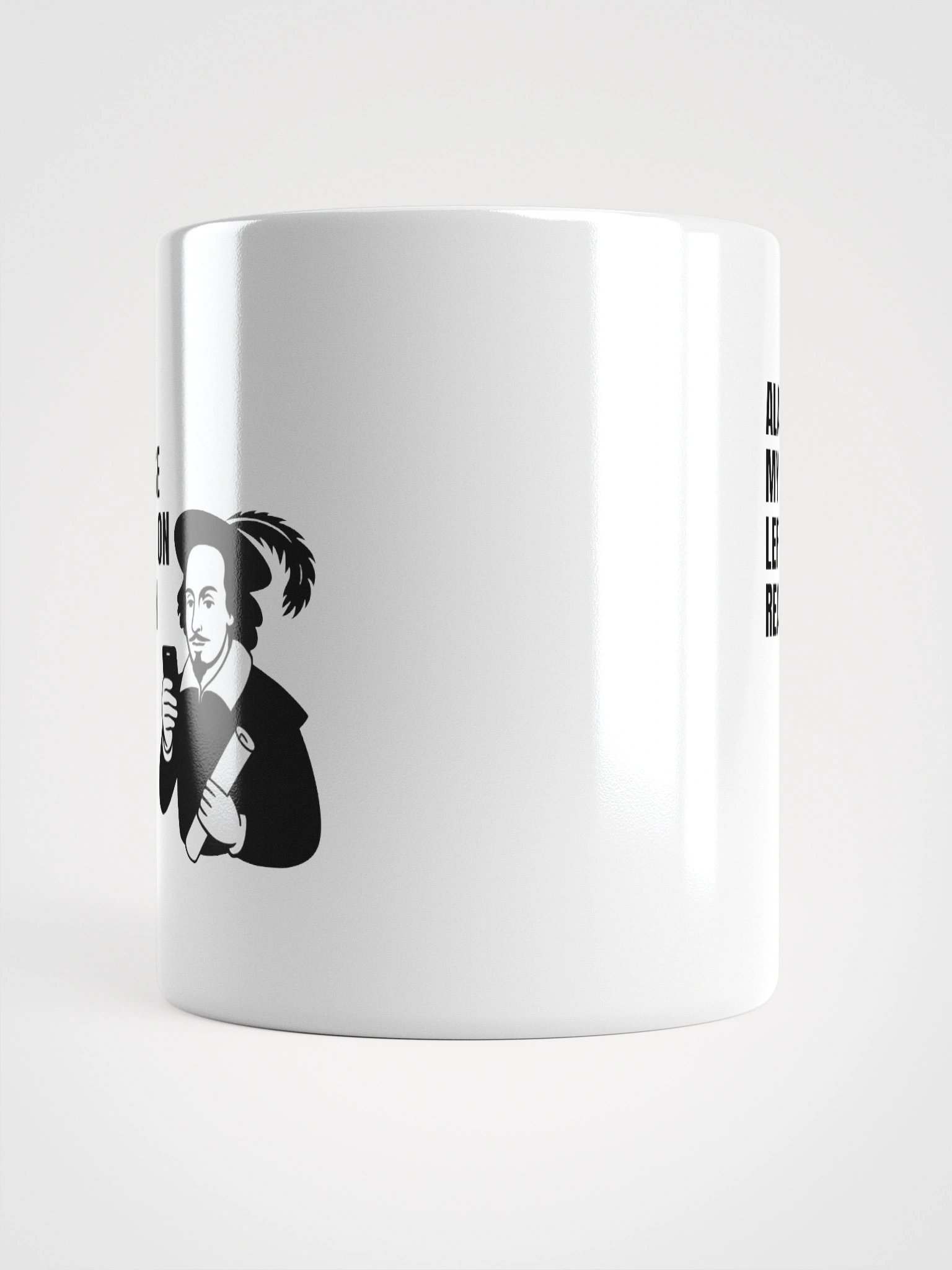 Funny Shakespeare Muse Quote Mug product image (17)