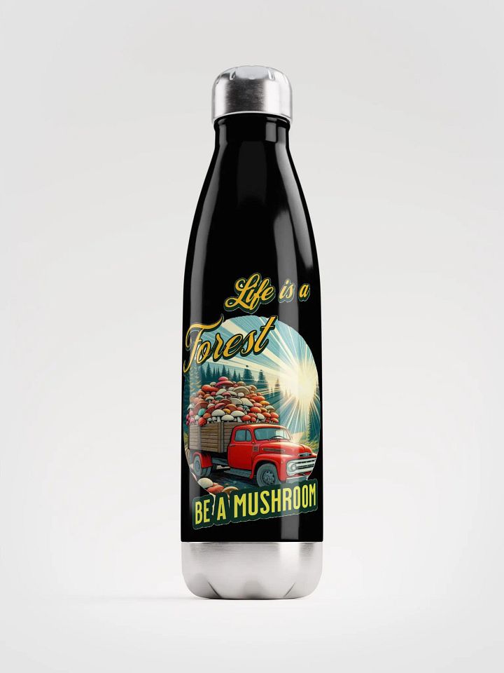 Mushroom Quote Stainless Water Bottle product image (1)