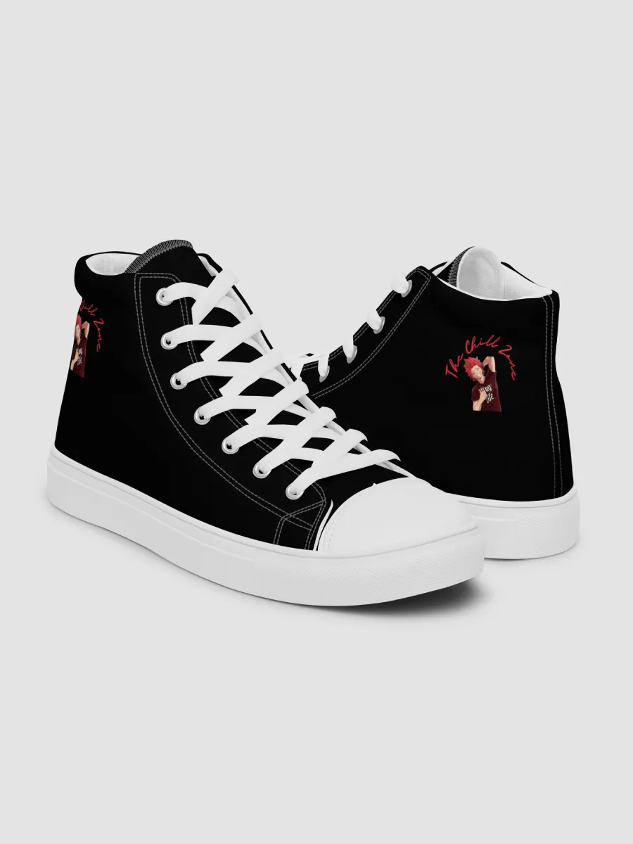 Women's High Top Canvas Shoes-Kirishima Chill Zone product image (10)