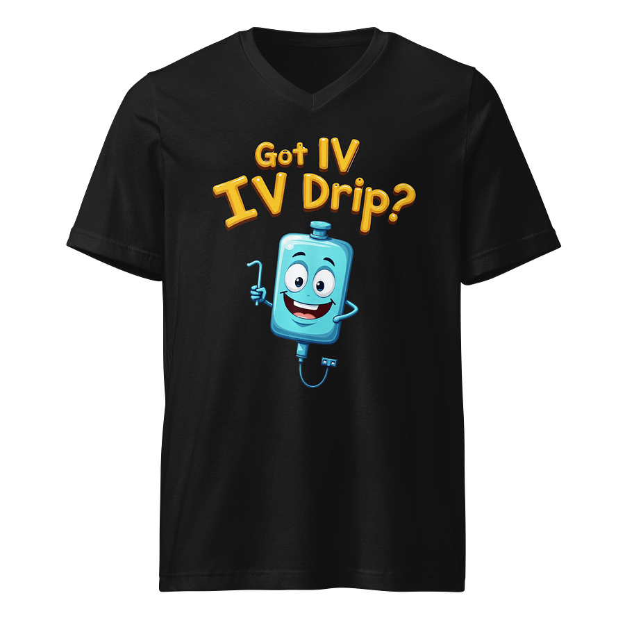 Happy IV Drip V-Neck Tee product image (1)