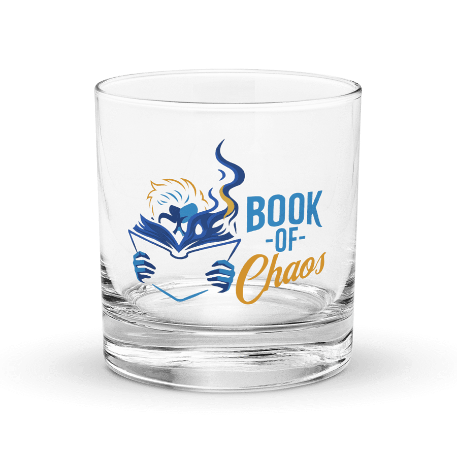 Book of Chaos Rocks Glass product image (1)