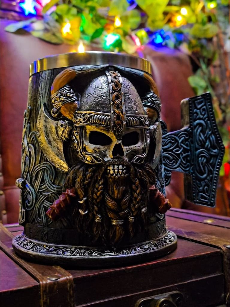 The Armored Kingdom Skullhelm Norse Mug product image (6)