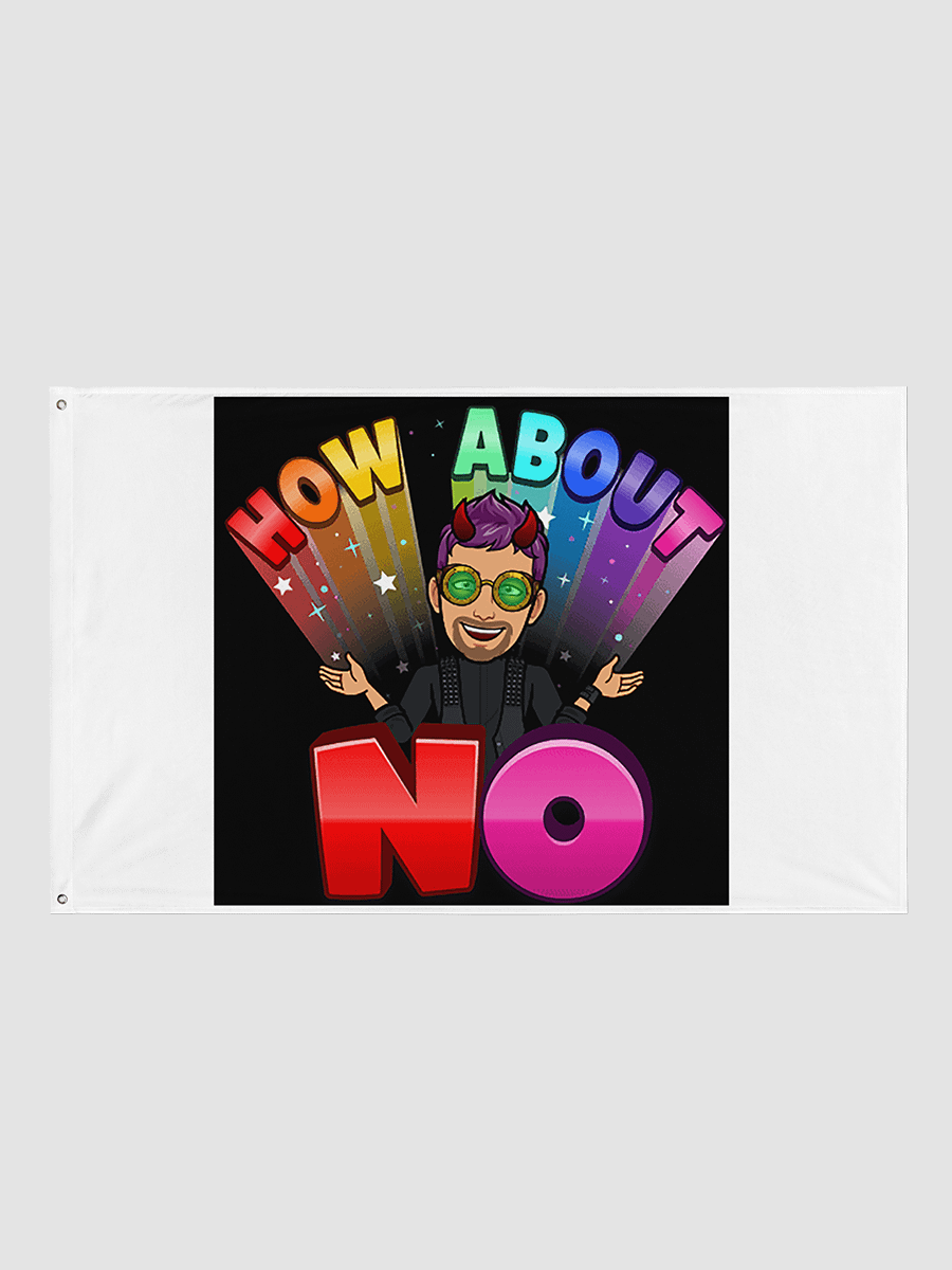 Doghouse How About NO Flag product image (2)