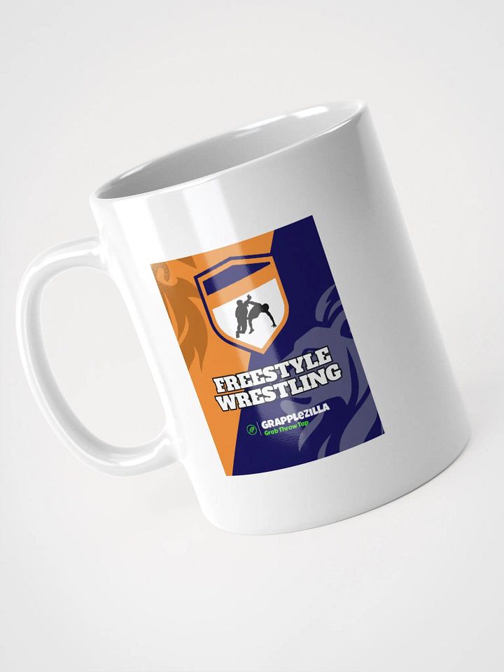 The FREESTYLE WRESTLING Mug (White) product image (2)