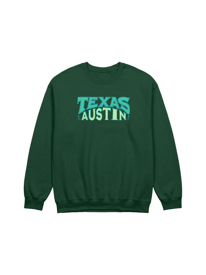 Texas Austin Vibes Unisex Crewneck Sweatshirt product image (1)