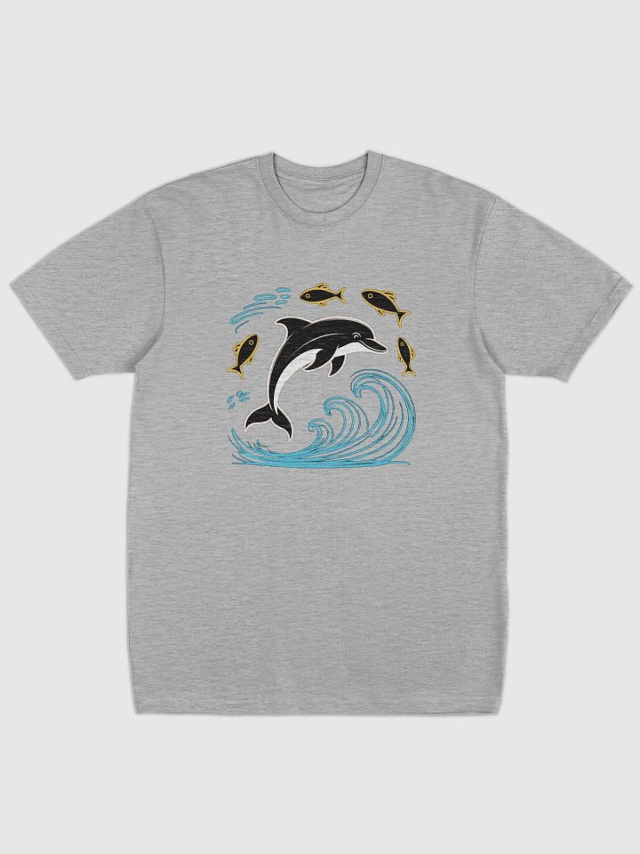 Jumping Dolphin Waves Men's Tee product image (15)