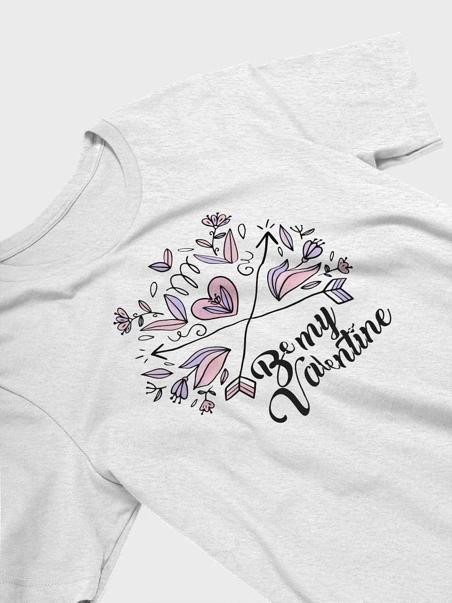 Valentine's Floral Heart T-Shirt product image (22)