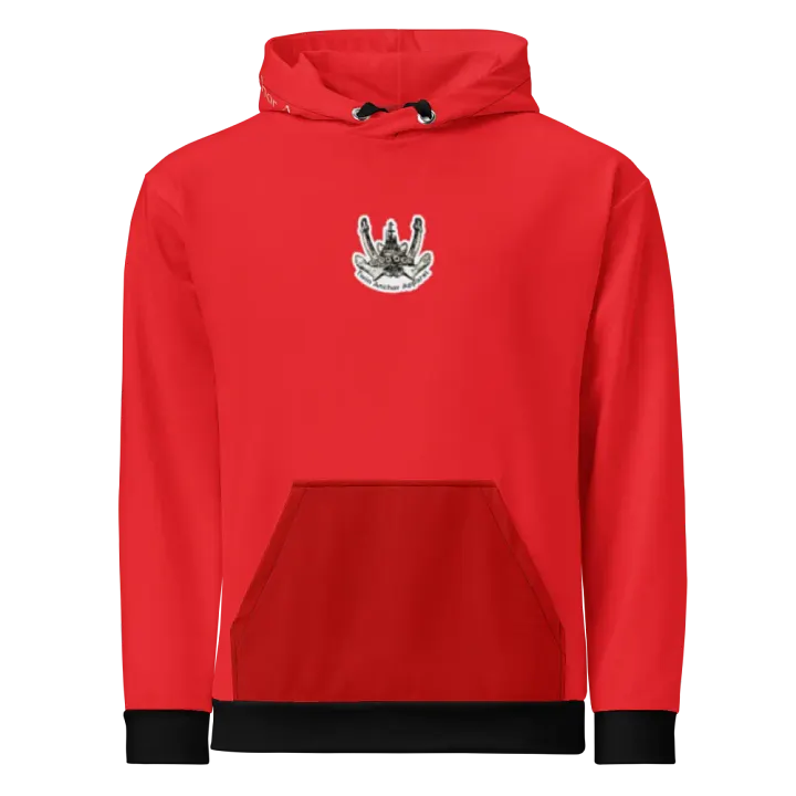 Red Three blade prop Tug CE Hoodie product image (2)