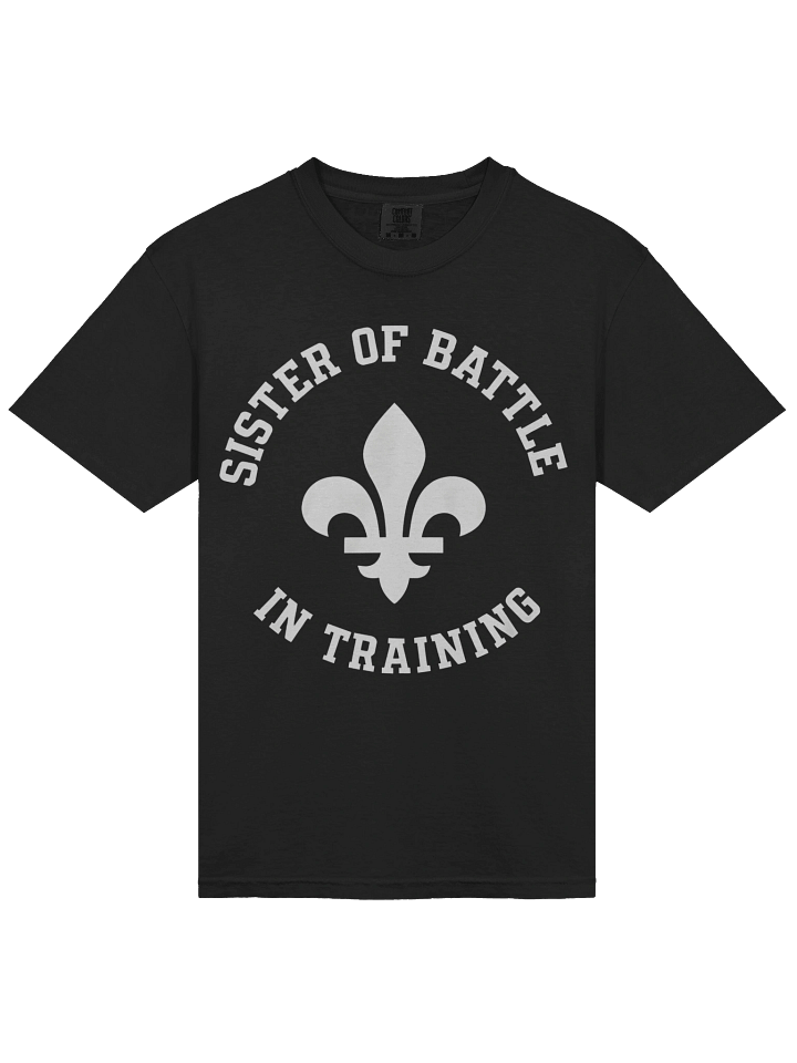Kvwviiju Wearing Sister Of Battle In Training T-Shirt product image (2)