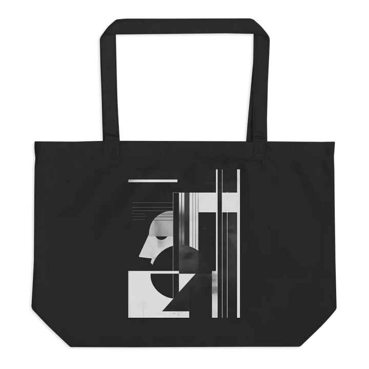 Abstract Persona 007 (Black) (Organic Cotton Tote) product image (1)