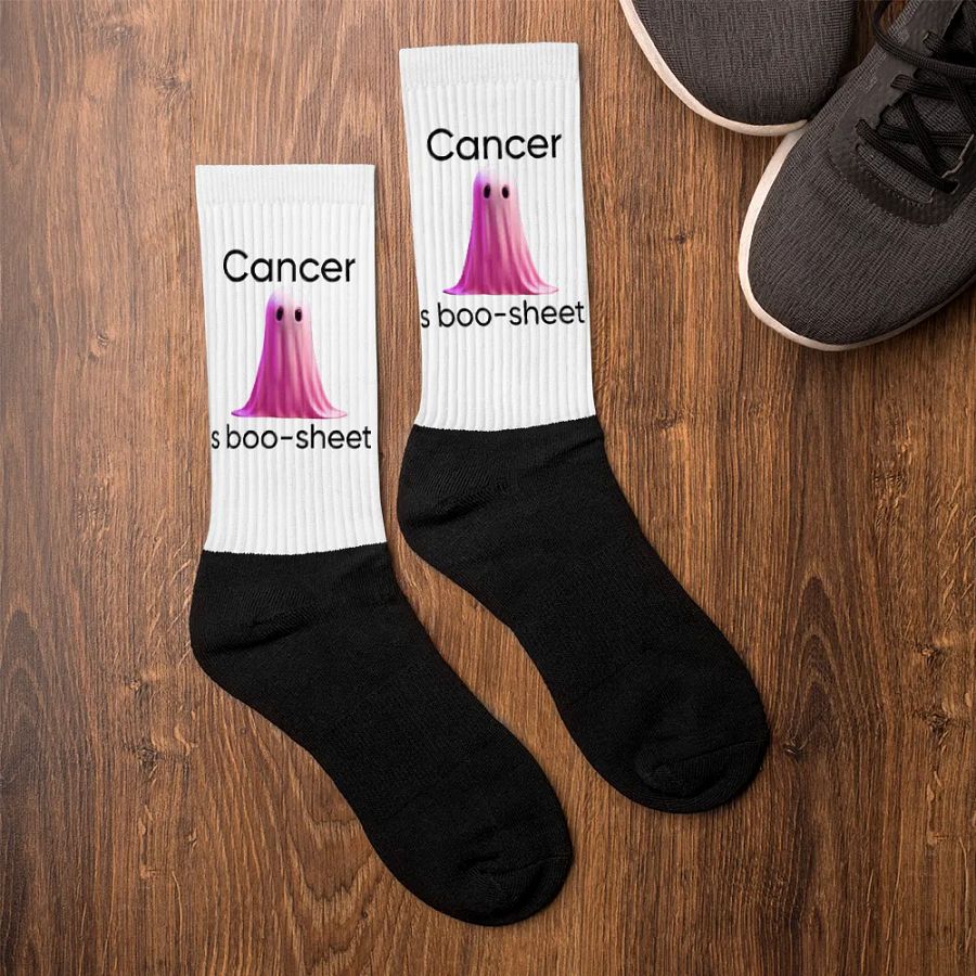 Cancer is boo-sheet socks product image (7)