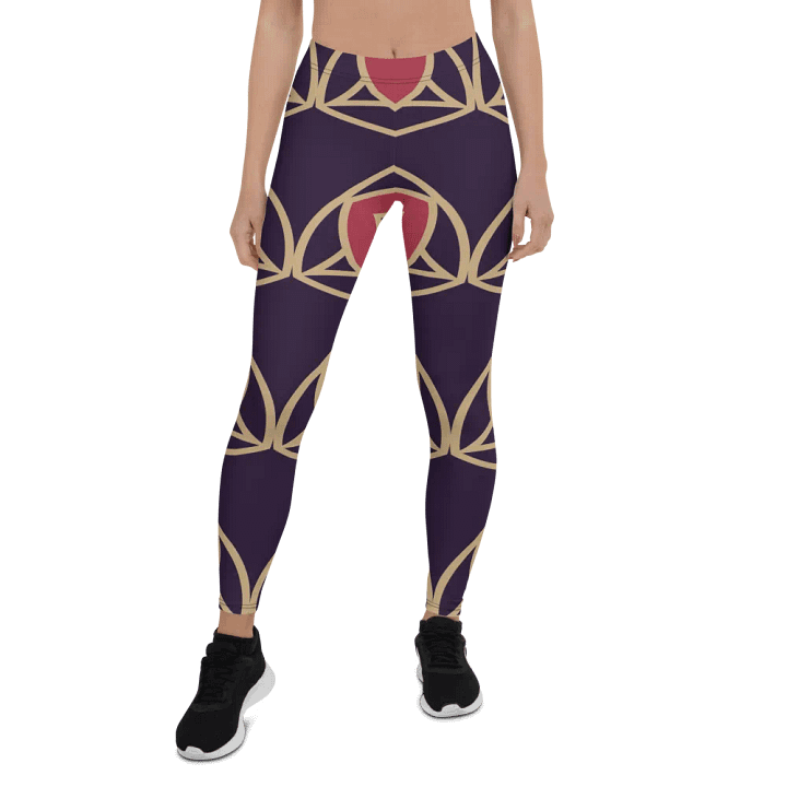 Golden Symmetry All-Over Leggings product image (1)