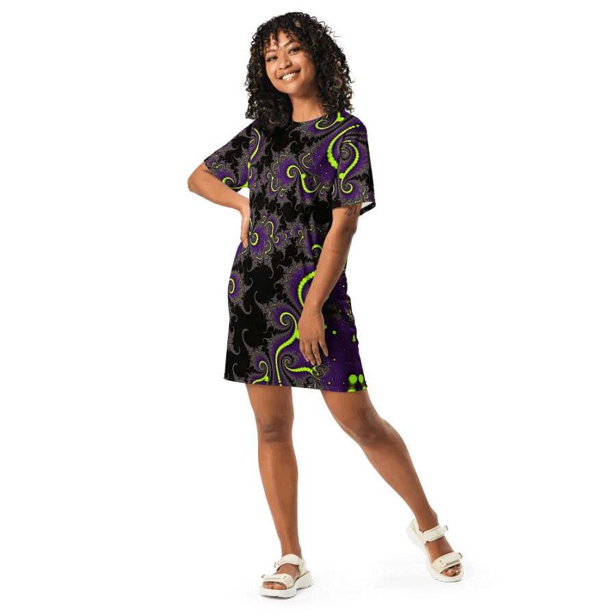 Fractal Dress/Tunic - Acid Nights product image (7)