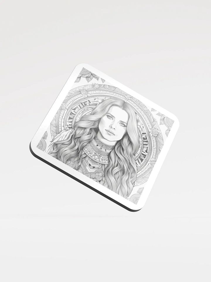 Mandala Serenity Cork Coaster product image (1)