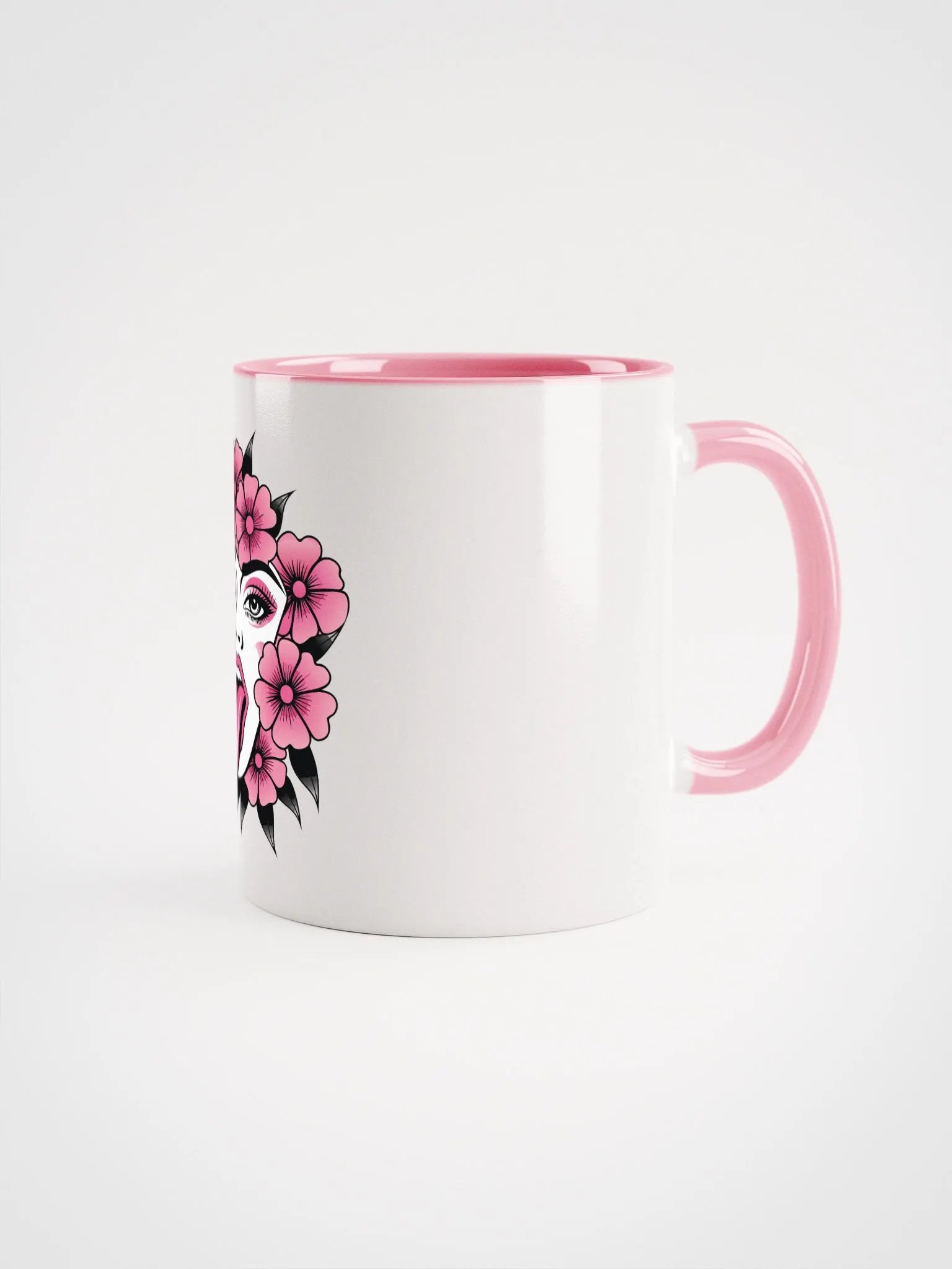 Floral Wink Ceramic Mug product image (2)