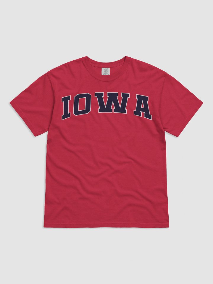 Iowa Vintage Stylish Unisex Garment-Dyed T-shirt product image (2)