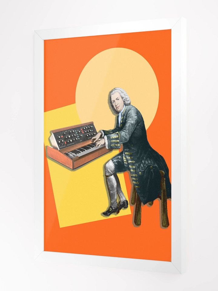 Prelude and Moogue by Frank Fonik (Minimoog), Techno EDM Framed High Quality Matte Poster product image (6)