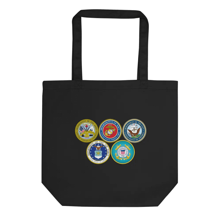 Banjos For Veterans (B4V) Artwork Econscious Eco-Friendly Tote Bag product image (1)