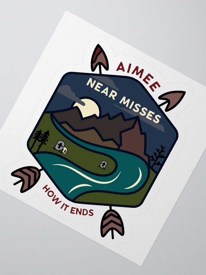 NEAR MISSES, Aimee Sticker product image (2)