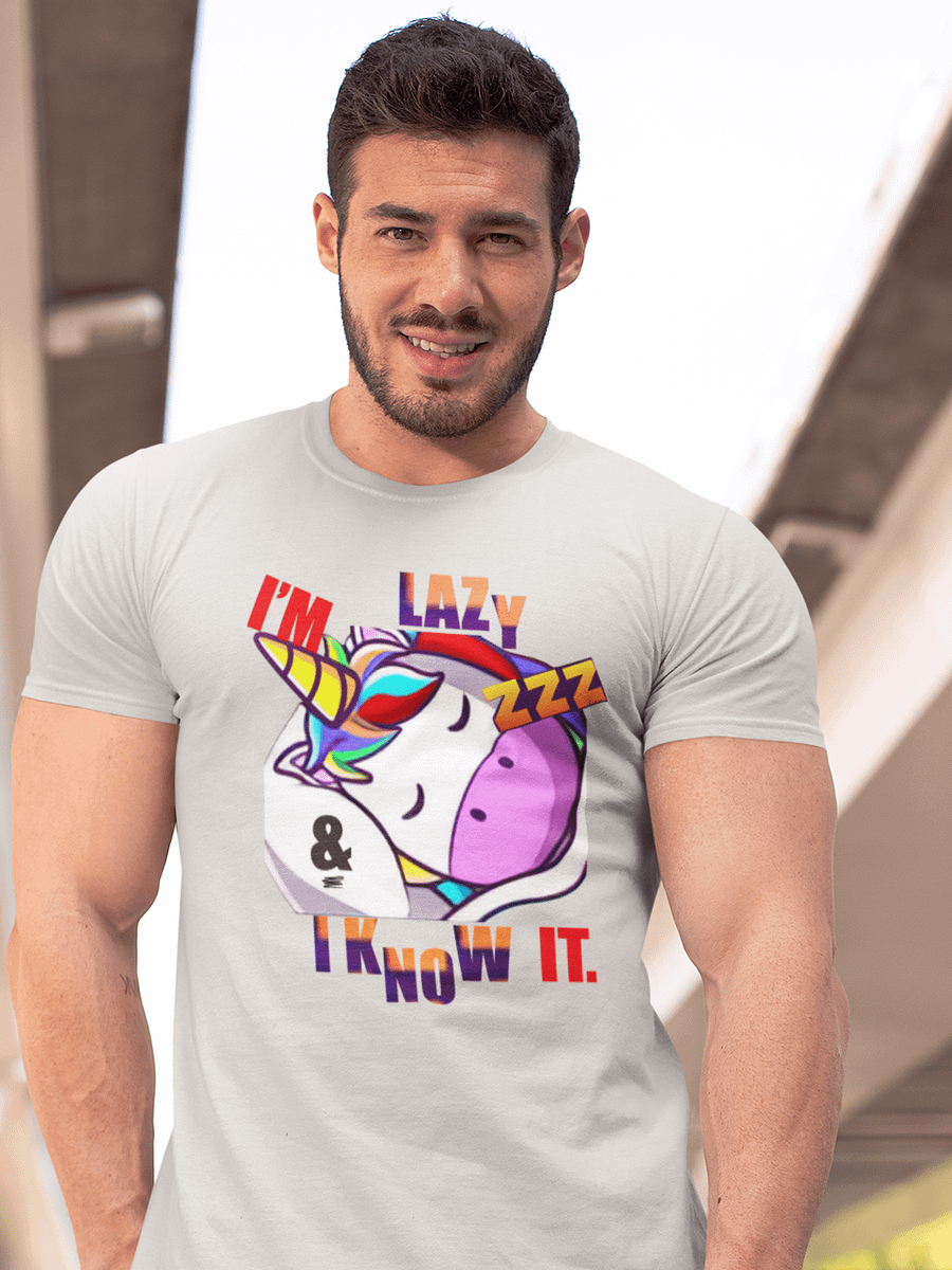 I'm Lazy And I Know It Tee - Over-sized Fit product image (1)
