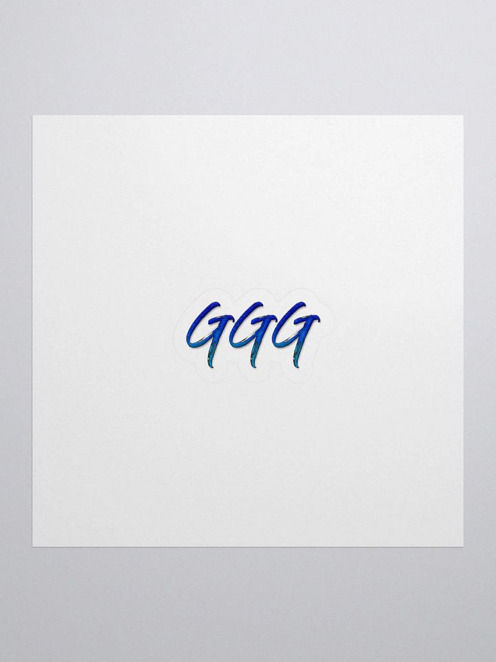 GGG Logo Stickers product image (1)