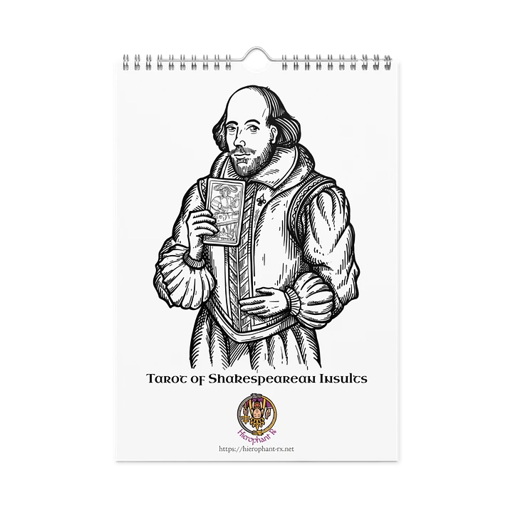Tarot of Shakespearean Insults Calendar 2024 product image (1)