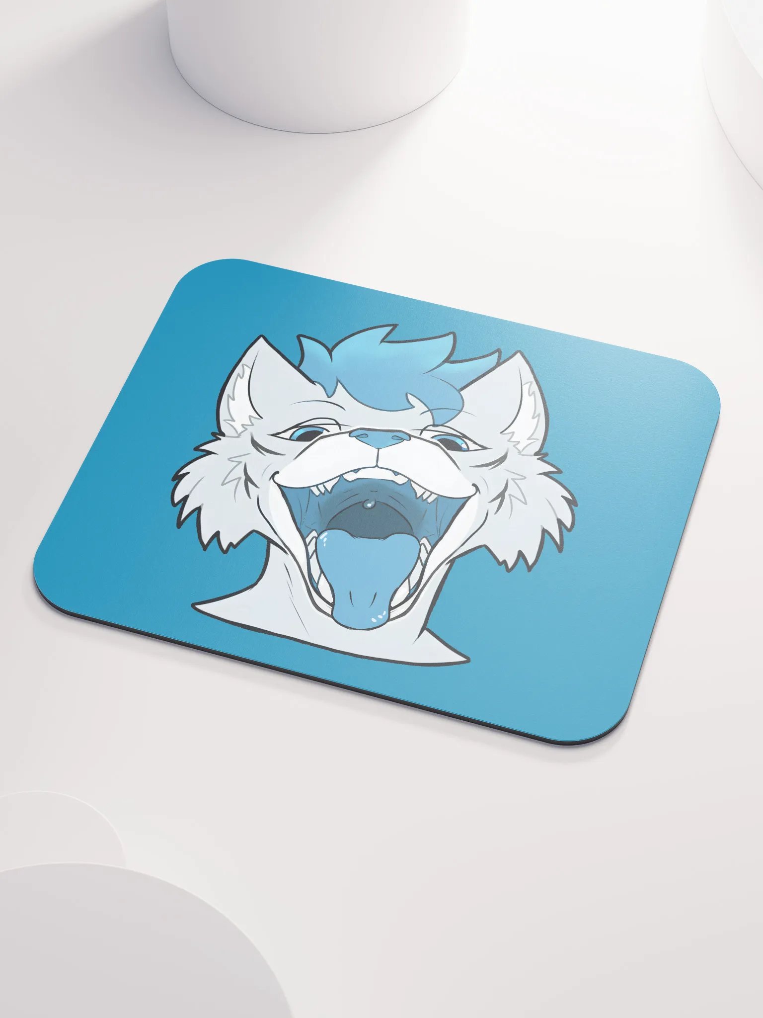Tiger2Maw Mousepad - Light Blue product image (3)