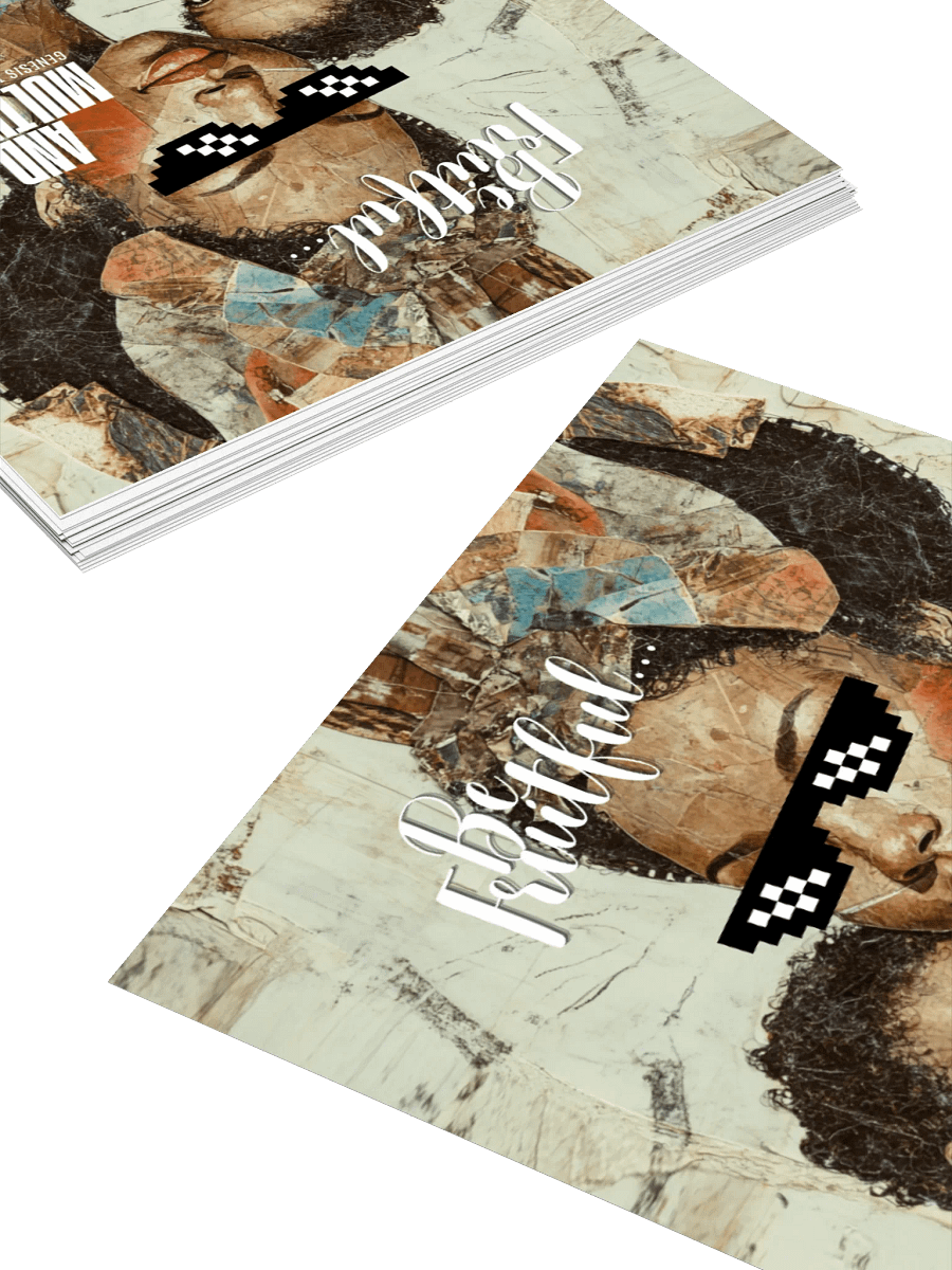 Be Fruitful: Square Sticker (African) product image (4)