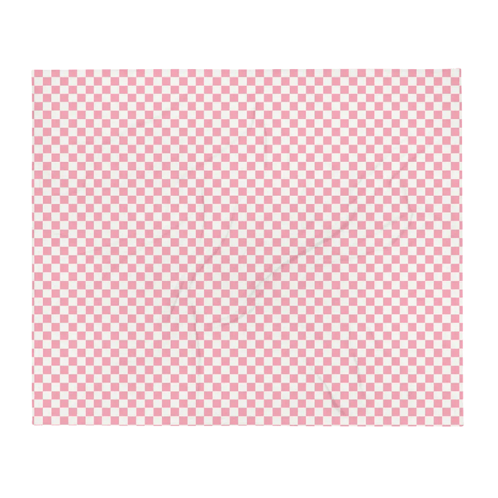 Pink Checkered Blanket product image (1)