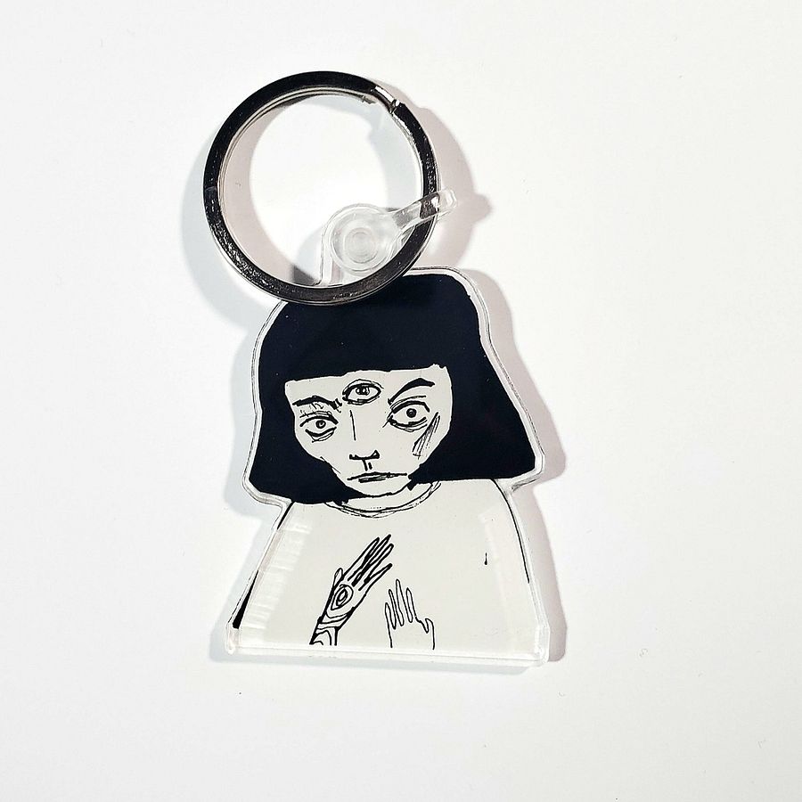 Strange Girl - Acrylic Keychain product image (2)