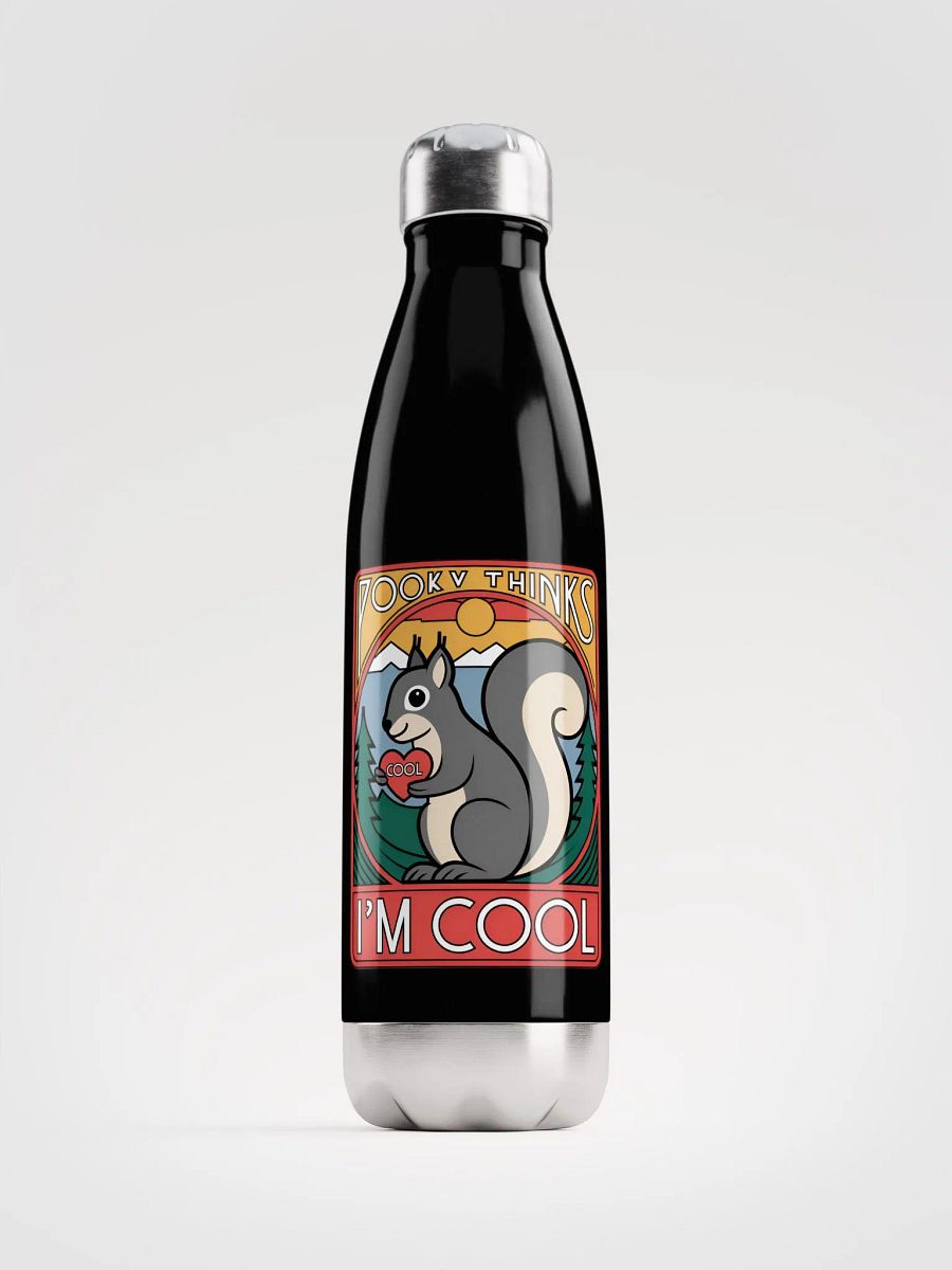 Pooky's thinks i'm cool Stainless Steel Water Bottle product image (1)