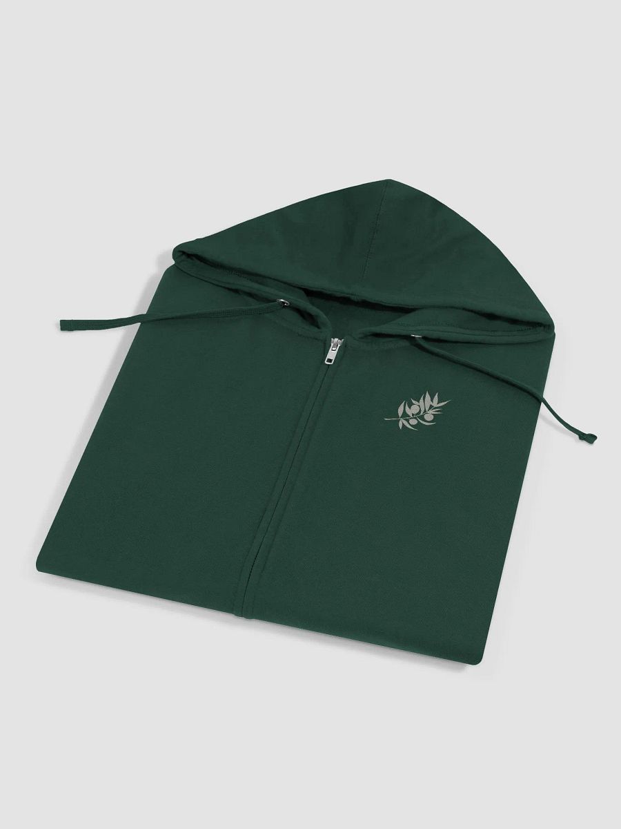 Olive Tree Palestine Zip Up Hoodie Unisex product image (5)