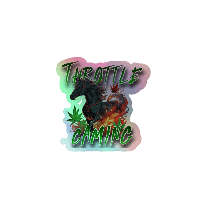 Holographic Throttle Sticker product image (1)