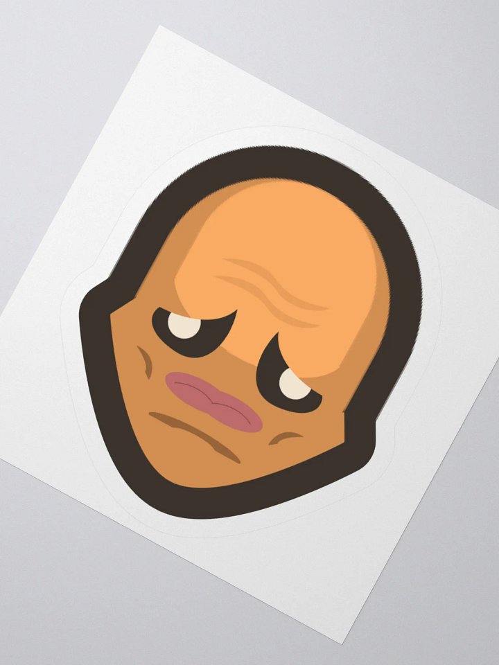 Sigma Boy Face Taming.io Kiss Cut Stickers product image (2)