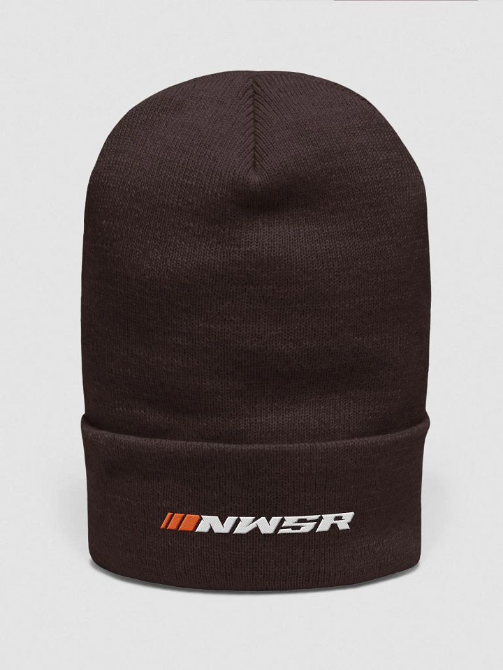 NWSR Flat Logo Embroidered Beanie product image (1)