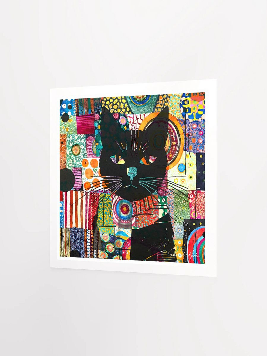 'Yo Kitty' by Edward Martin: Mixed Media Collage Print product image (3)