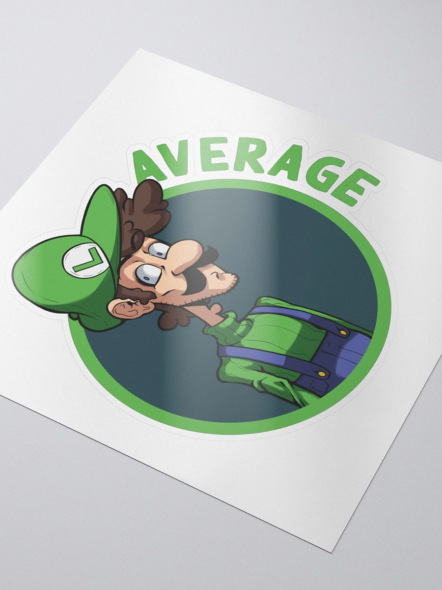The Average Man Sticker product image (3)