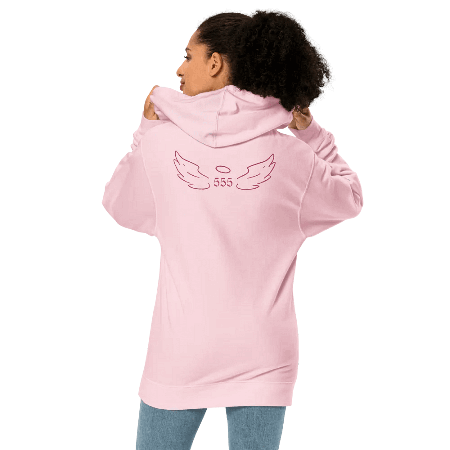 Independent Hoodie 555 Hoodie - Hot Pink Thread Embroidery product image (7)