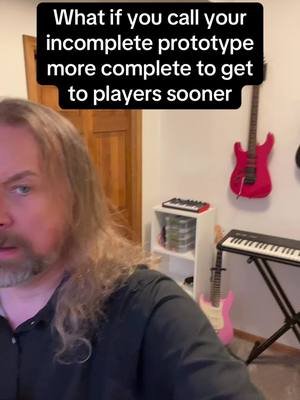 Could you call something that's incomplete more complete? Is it your growing scope, learning, ideas holding back moving forward with your game? More food for thought for video game making, especially as an indie. If you have pieces that work, what if there's a way to call that enough? Perhaps playful experimental ways to finish just enough more. #indiegames #gamedeveloper #prototyping #gamedesign
