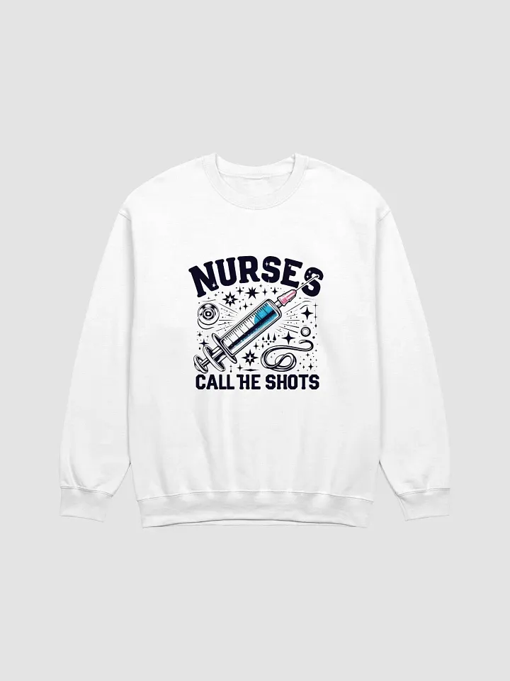 Nurse's Call the Shots Syringe Sweatshirt product image (2)