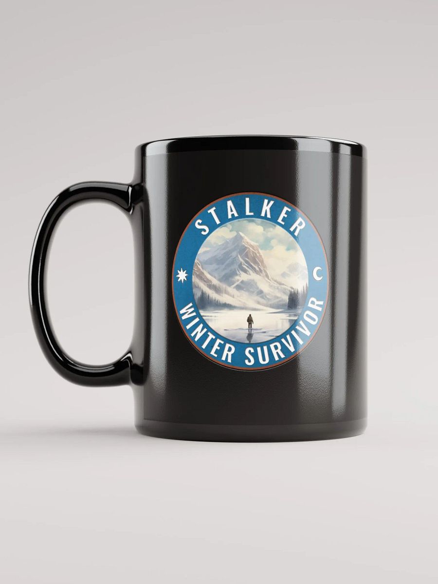 Zaknafein Winter Survivor Black Ceramic Mug product image (1)