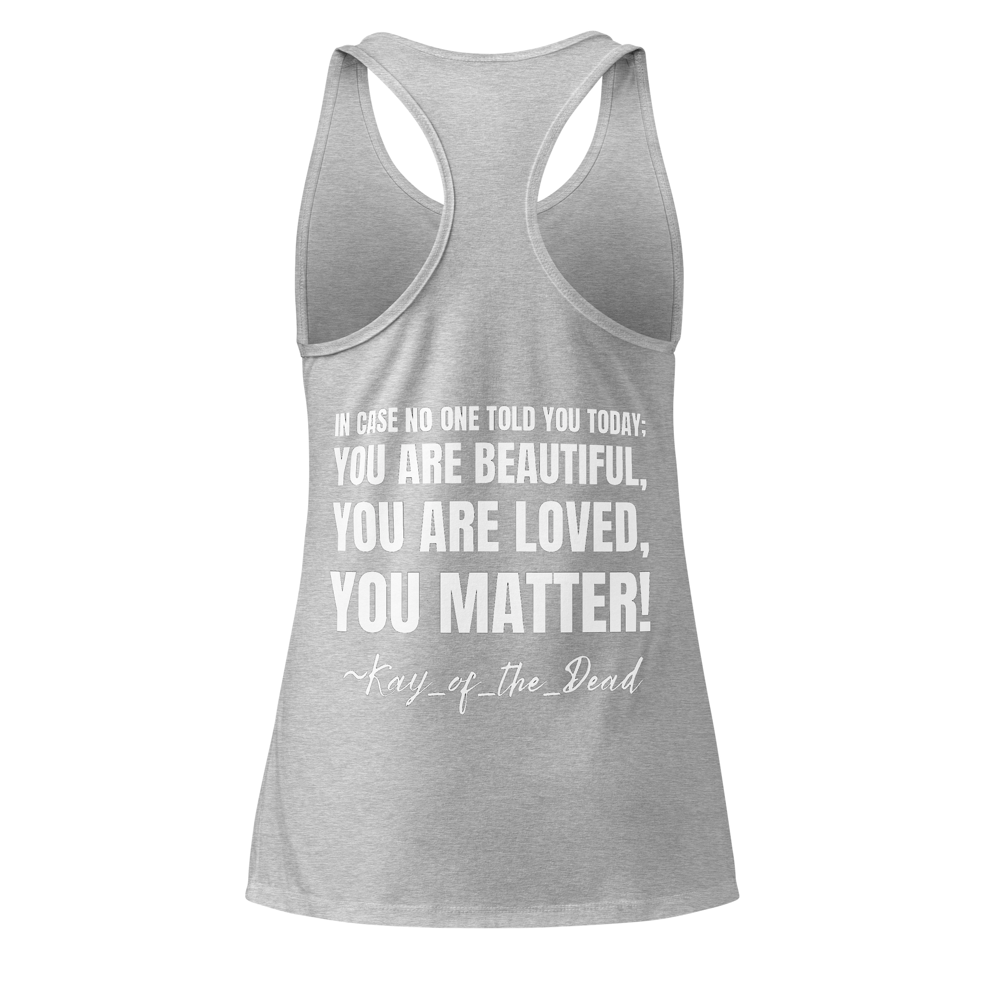 Oshi Mark Racerback Tank product image (2)