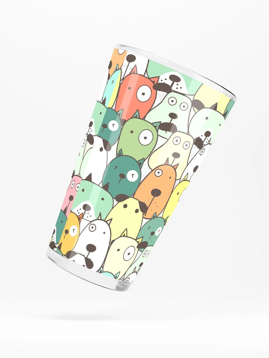 Pawsome Dog Party Shaker Pint Glass product image (5)